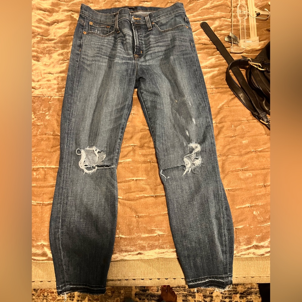 Straight leg jeans